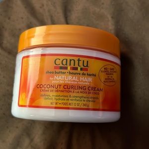 Cantu natural hair coconut curling cream